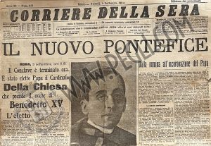 Benedetto XV - Il Corriere della Sera